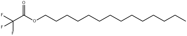 1-trifluoroacetoxy-tetradecane 结构式
