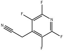 4-Pyridineacetonitrile, 2,3,5,6-tetrafluoro- 结构式