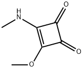 3-methoxy-4-(methylamino)cyclobut-3-ene-1,2-dione 结构式