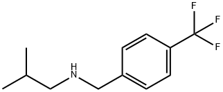(2-methylpropyl)({[4-(trifluoromethyl)phenyl]methyl})amine 结构式
