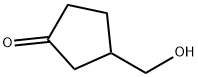 3-(HYDROXYMETHYL)CYCLOPENTANONE 结构式