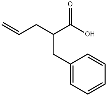 2-苄基戊-4-烯酸 结构式