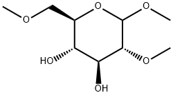 1,2,6-Tri-O-methyl-D-glucopyranoside 结构式