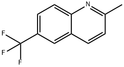2-甲基-6-(三氟甲基)喹啉 结构式