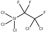 Silane, trichloro(2,2-dichloro-1,1,2-trifluoroethyl)- 结构式