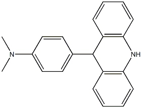 4-(9,10-dihydroacridin-9-yl)-N,N-dimethylaniline 结构式