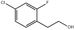 2-(4-氯-2-氟苯基)乙醇 结构式