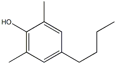 4-butyl-2,6-dimethylphenol 结构式