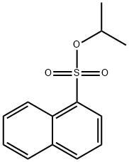isopropyl naphthalene-1-sulfonate 结构式