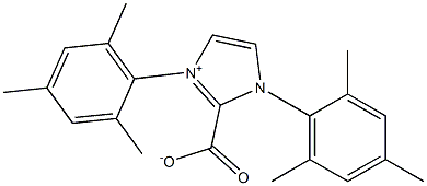 1,3-二均三甲苯基咪唑鎓-2-羧酸盐 结构式