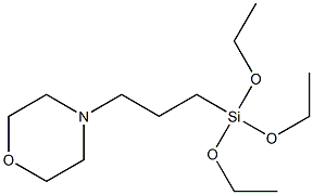 Morpholine, 4-[3-(triethoxysilyl)propyl]- 结构式