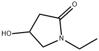 1-乙基-4-羟基吡咯烷-2-酮 结构式