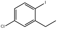 4-chloro-2-ethyl-1-iodobenzene 结构式