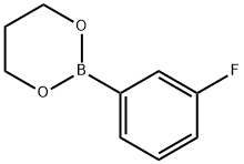 3-氟苯硼酸-1,3-丙二醇酯 结构式