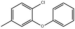 Benzene, 1-chloro-4-methyl-2-phenoxy- 结构式