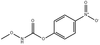 Carbamic acid, N-methoxy-, 4-nitrophenyl ester 结构式