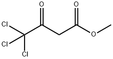 Butanoic acid, 4,4,4-trichloro-3-oxo-, methyl ester 结构式