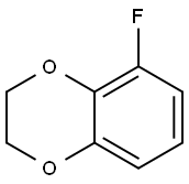 5-氟-2,3-二氢苯并[B] [1,4]二噁英 结构式