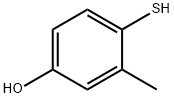 Phenol, 4-mercapto-3-methyl- 结构式