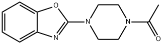 1-[4-(1,3-benzoxazol-2-yl)piperazin-1-yl]ethan-1-one 结构式