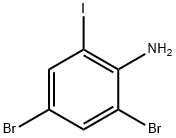 Benzenamine, 2,4-dibromo-6-iodo- 结构式