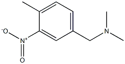 (4-Methyl-3-nitrophenyl)-n,n-diMethylmethanamine 结构式