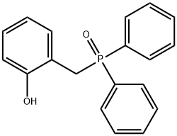 二苯基(2-羟基苯基甲基)膦氧化物 结构式