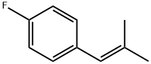 Benzene, 1-fluoro-4-(2-methyl-1-propen-1-yl)- 结构式