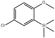 Benzene, 4-chloro-1-methoxy-2-(trimethylsilyl)- 结构式