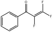 2,3,3-三氟苯丙酮 结构式