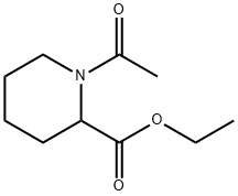2-Piperidinecarboxylic acid, 1-acetyl-, ethyl ester 结构式