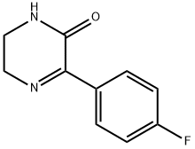 2(1H)-Pyrazinone, 3-(4-fluorophenyl)-5,6-dihydro- 结构式