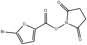 1-[(5-bromo-2-furoyl)oxy]-2,5-pyrrolidinedione 结构式