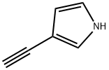 3-乙炔基吡咯 结构式