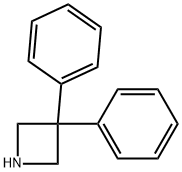 3,3-二苯基氮杂环丁烷 结构式