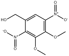 Benzenemethanol, 3,4-dimethoxy-2,5-dinitro- 结构式