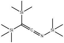 Silanamine, N-[bis(trimethylsilyl)ethenylidene]-1,1,1-trimethyl- 结构式