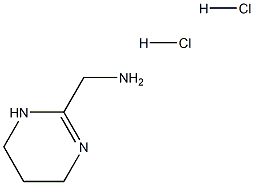 (1,4,5,6-TETRAHYDROPYRIMIDIN-2-YL)METHANAMINE DIHYDROCHLORIDE 结构式