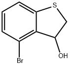 4-溴-2,3-二氢苯并[B]噻吩-3-醇 结构式