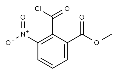 2-(特丁氧甲酰基(2'-甲氰联苯基-4-甲氨基-3-硝基苯甲酸甲酯 结构式