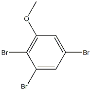 1,2,5-tribromo-3-methoxybenzene 结构式