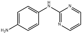 1-N-(嘧啶-2-基)苯并-1,4-二胺 结构式