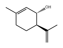 2-Cyclohexen-1-ol, 3-methyl-6-(1-methylethenyl)-, (1S,6R)- 结构式
