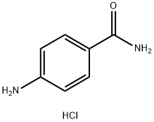 4 氨基苯甲酰胺盐酸盐 结构式