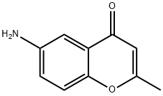 6-氨基-2-甲基-4H-苯并吡喃-4-酮 结构式
