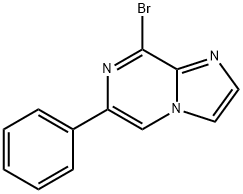 8-Bromo-6-phenylimidazo[1,2-a]pyrazine 结构式