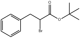 2-溴-3-苯丙酸叔丁酯 结构式