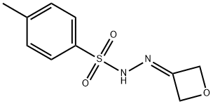 4-methyl-N'-(oxetan-3-ylidene)benzenesulfonohydrazide 结构式