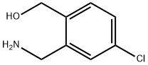 [2-(aminomethyl)-4-chlorophenyl]methanol 结构式