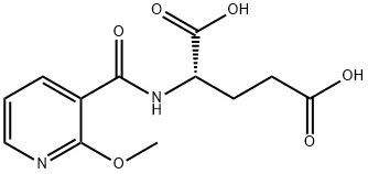 N-(2-Methoxynicotinoyl)Glutamic Acid 结构式
